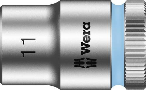 Wera Außen-Sechskant Steckschlüsseleinsatz 11 mm in 3/8 Zoll, Silber - Bild 1