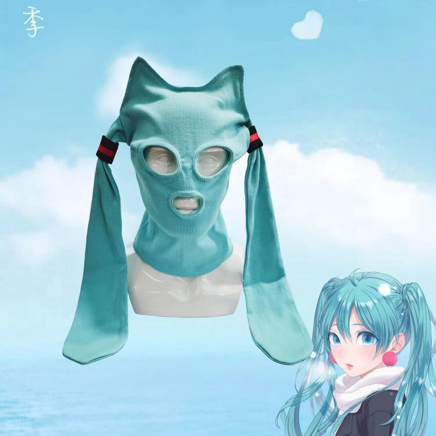 Yiran toy 1 Hatsune Miku Kapuze Cosplay Zubehör - Bild 1