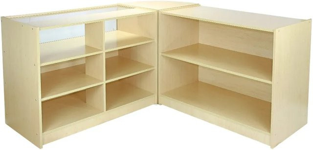 Monstershop Zenith Ladentheke Verkaufstisch in Ahorn, B: 120 cm, T: 60 cm, H: 90 cm - Bild 1