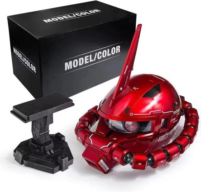 Yiran toy 1 Zaku Tragbarer Helm Cosplay Requisite Nachbildung Anime Modell - Bild 1