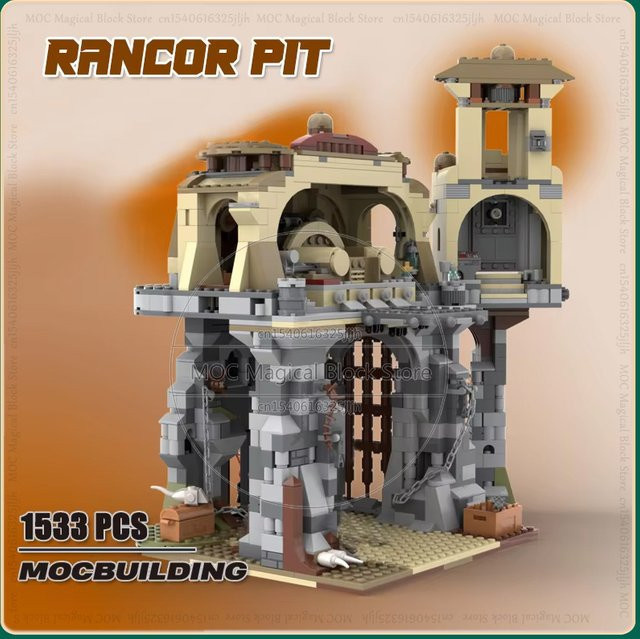 MOCBUILDING Rancor Modell Pit Set Bausteine Multicolor - Bild 1