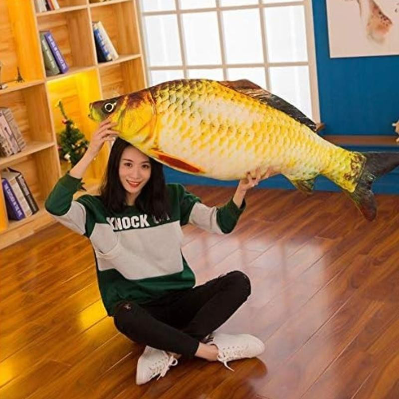 genius Goldfisch Plüschtier, Stofftier, 30cm, ab 3 Jahren - Bild 3