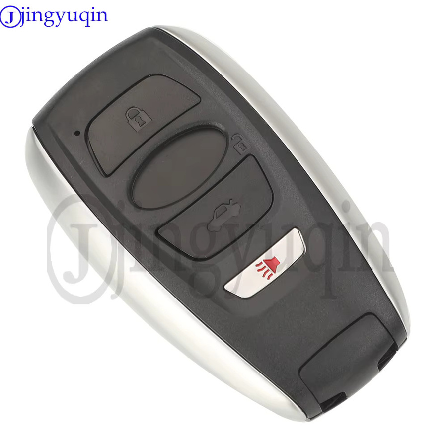 Jingyuqin Smart Car Key Shell Ersatzgehäuse für Subaru Brz Legacy Impreza Forester Wrx Outback XV Crosstrek in Schwarz - Bild 3