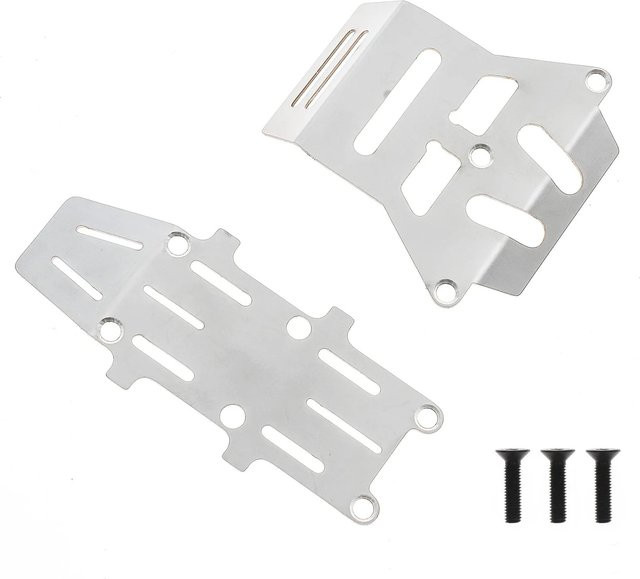 Tamiya Chassispanzerung aus Edelstahl für Hornet, Metall, Zubehör - Bild 1