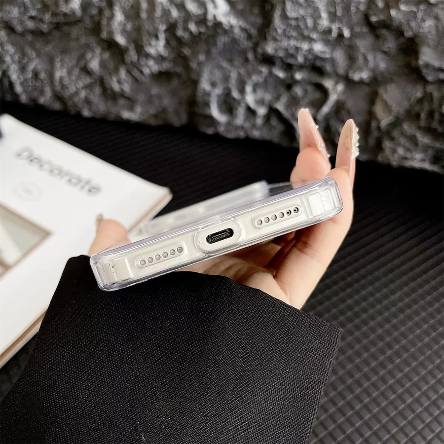 MagSafe kompatible transparente Wireless Charge Cover Schutzhülle für iPhone 11 bis iPhone 17 Pro Max Modelle - Bild 3