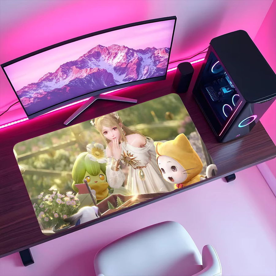 N-Nikki Mauspad Multicolor mit Lockedge-Funktion und Infinity-Kissen für Gaming und Büro - Bild 5