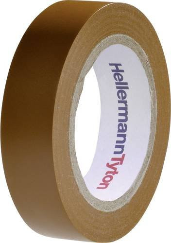 HellermannTyton HelaTape Flex 15 Isolierband Braun Breite: 15 mm, Länge: 10 m - Bild 1