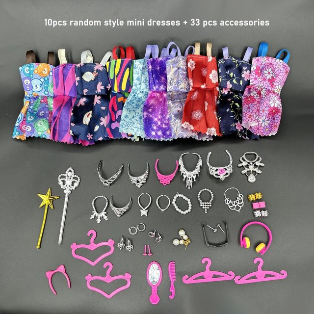Discover Intime Puppenkleidung plus Zubehör, 43-teilige Kollektion, ab 14 Jahren - Bild 1