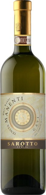 Sarotto Gavi, Weißwein aus Cortese, Italien, 2024, trocken, 0,75 l - Bild 1