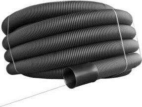 Fränkische Kabuflex-R-UV110 Kabelschutzrohr aus Kunststoff, schwarz, flexibel, Durchmesser: 3,0 cm - Bild 1