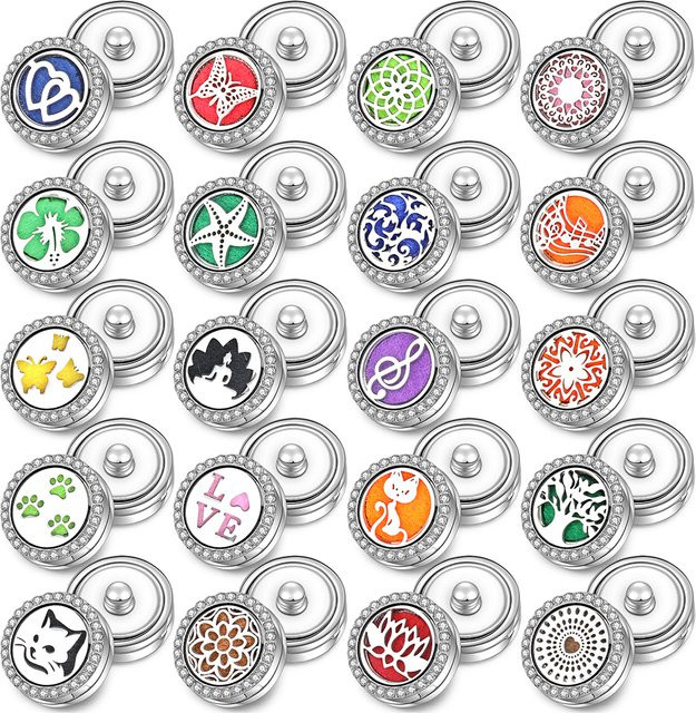 MODKISR Medaillons, Edelstahl, Silber, Unisex - Bild 1
