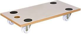 Wagner Transportroller MM 1319 aus MDF in Beige mit Trageloch und Ladefläche B: 30,0 cm, T: 57,5 cm - Bild 1