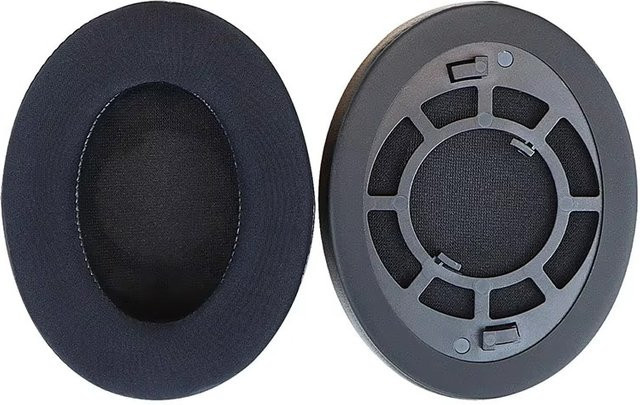 Sennheiser Ersatz-Ohrpolster aus PU-Gel in Schwarz für Over-Ear-Kopfhörer RS120 RS100 RS110 RS115 RS117 RS119 mit Druckknöpfen - Bild 1