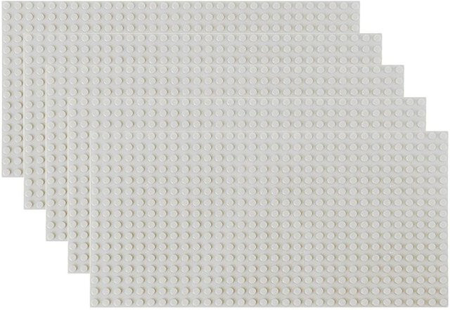 Yiran toy Grundplatte 16x32, weiß, 5-teiliges Set, ab 6 Jahren - Bild 1
