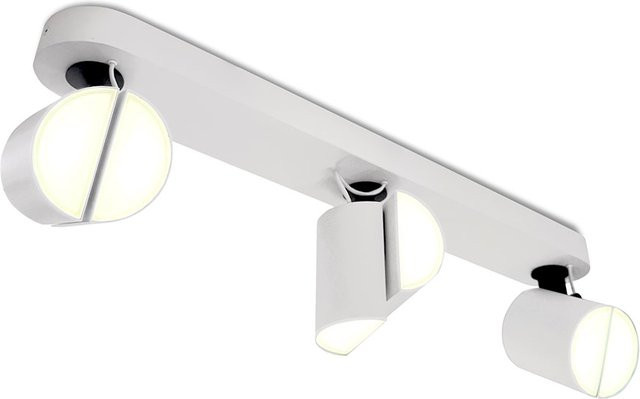 Bopp Select Divido LED-Deckenstrahler 3-flammig in Weiß, dimmbar und verstellbar, warmweiß 2700K - Bild 1