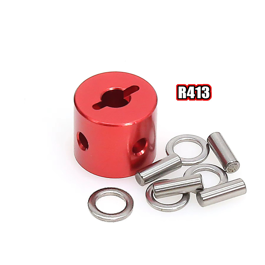 TAMIYA CNC Metall Gerade Achse, Blau, 1-teiliges Set - Bild 2