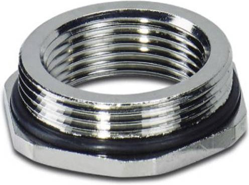 Phoenix Contact 1415218 Reduzieradapter PG29 auf PG21 aus Messing in Silber, 10 Stück - Bild 1
