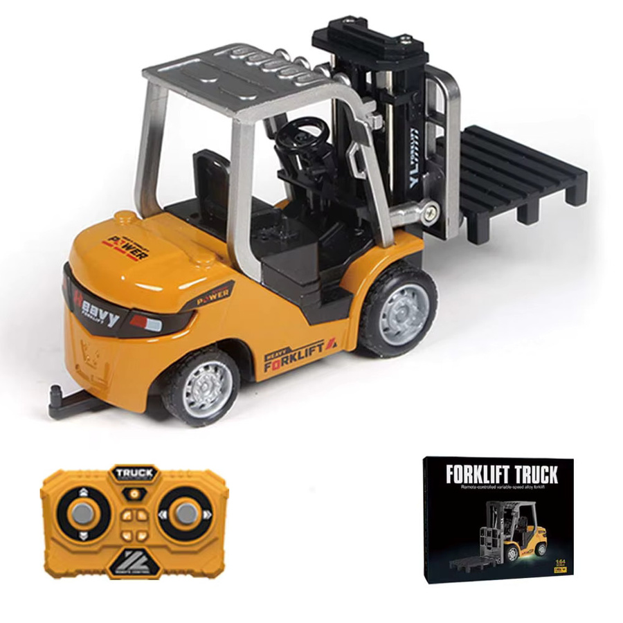 Teeggi Mini RC Gabelstapler, 1:64, aus Legierung, mit Licht und Musik, APP-Steuerung - Bild 7