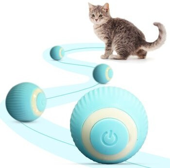 Petsation Interaktives Katzenspielzeug Ball, elektrisch - Bild 1
