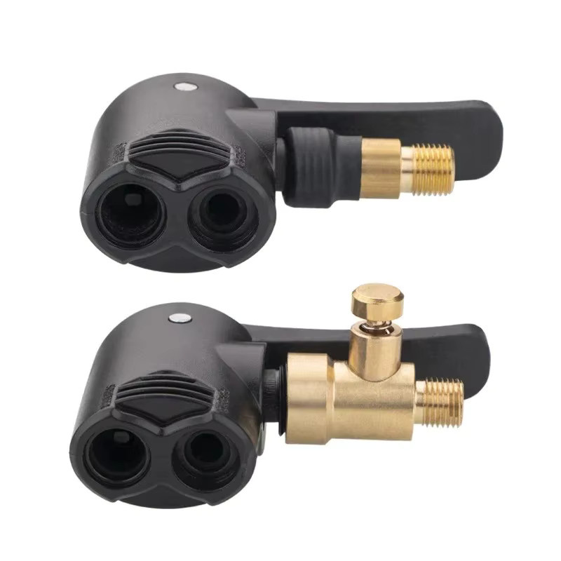 DAINU 2-in-1 Pumpendüse und Luftanschlussadapter in Schwarz für Fahrrad, Motorrad und aufblasbare Ventilanschlüsse - Bild 5
