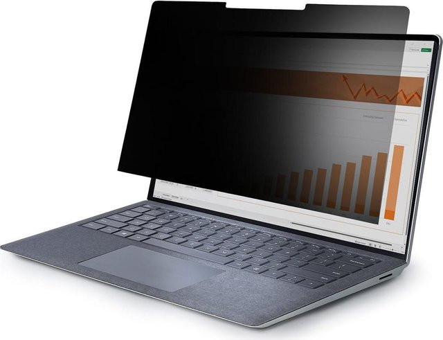 StarTech.com Blickschutzfilter für 13,5 Zoll Surface Laptop und Surface Book, Anti-Glare Privacy Screen mit 51% Blaulichtreduzierung und mattem Finish, Schwarz - Bild 1