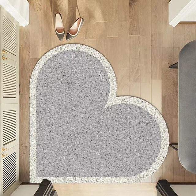 Schmutzmatte Yiran Furniture Grau, Rutschfest und Pflegeleicht, B/B: 40 x 60 cm - Bild 1