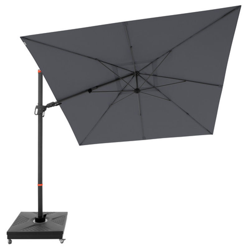 Doppler Ampelschirm MyZone Anthrazit mit Kurbelmechanik, B/T: 280 x 280 cm - Bild 3