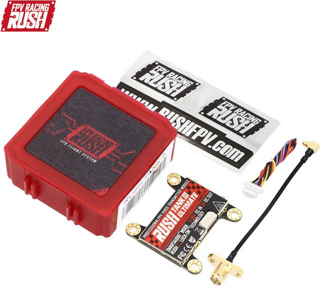 RUSHFPV RUSH Tank III Ultimate VTX 5,8G FPV Videosender mit 48 Kanälen und Pitmode für RC Racing Drones (2-8S) - Bild 1