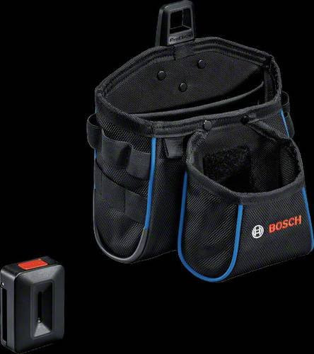 Bosch Professional Werkzeugtasche GWT 2 in Schwarz und Blau aus Polyester mit Gürtelschlaufen, B/H/T: 240,0 x 150,0 x 54,0 mm - Bild 2