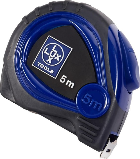 LUX-TOOLS Taschenbandmaß Blau, 5 m - Bild 1