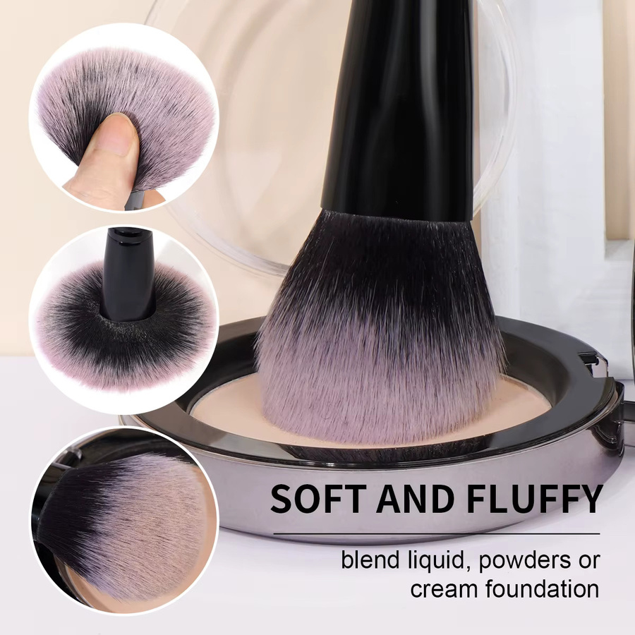 MAANGE Make-up-Pinsel-Set, 18-teilig, Unisex, mit Reise-Aufbewahrungsbox - Bild 4