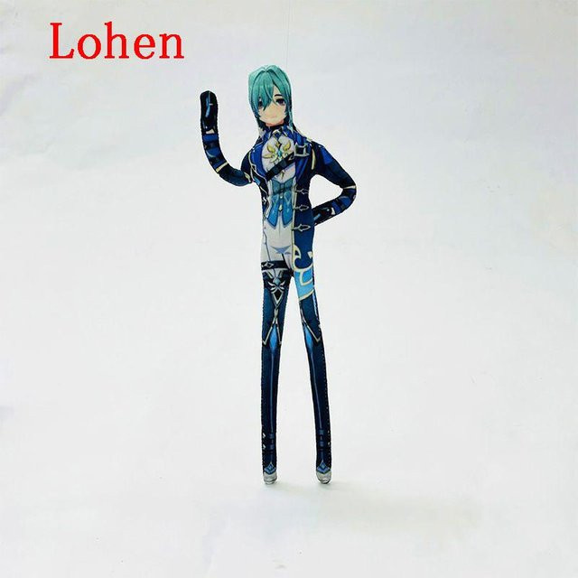 Yiran toy Genshin Impact Lohen / Zandik Der Doktor Il Dottore / Pantalone, Plüschtier, 26cm, ab 18 Jahre - Bild 1