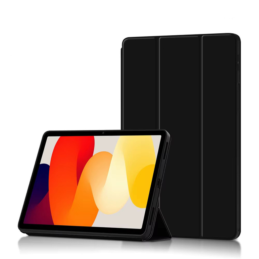 Xiaomi Flip-Cover PU Ledertasche für Redmi Pad SE 11 Zoll Tablet 2023 mit Tri-Fold Standfunktion in Schwarz oder Grau - Bild 5