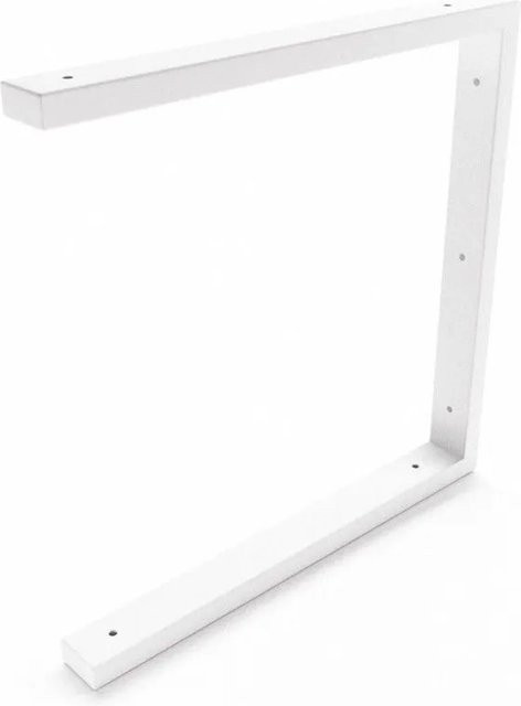 HEVVA Waschtischhalterung LAHN Wandmontage, Weiß matt, Tiefe: 40 cm - Bild 1