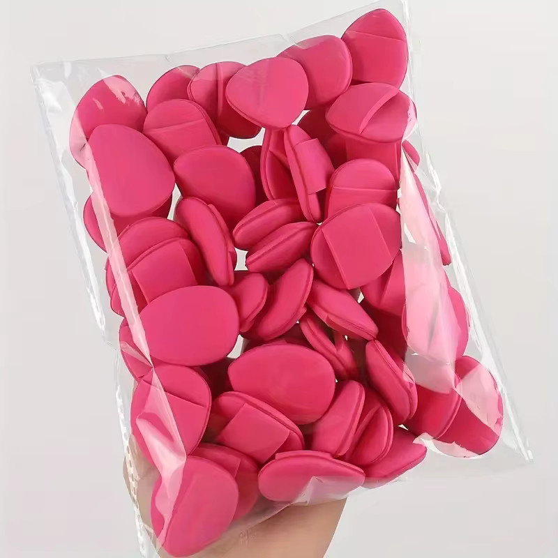 20-teiliges Make-up-Puff-Set, Finger-Luftpolster-Schwamm-Puderquasten, schwarz - Bild 2