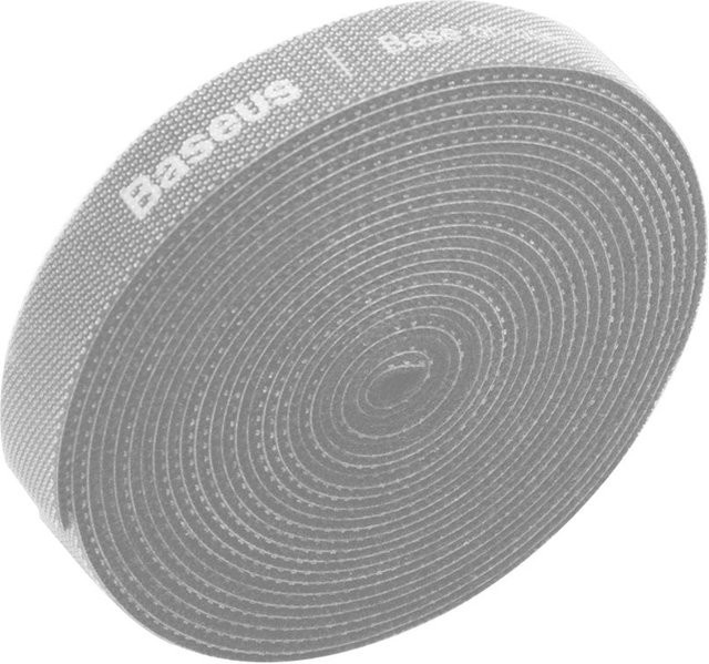 Baseus Circle Kabelorganisator mit Velcro, Grau, 3m - Bild 1