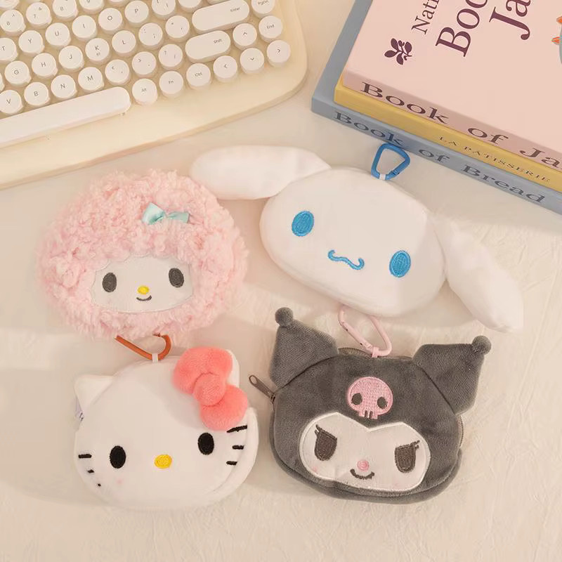 Sanrio Hello Kitty Plüsch-Geldbörse, kleiner Anhänger - Bild 2