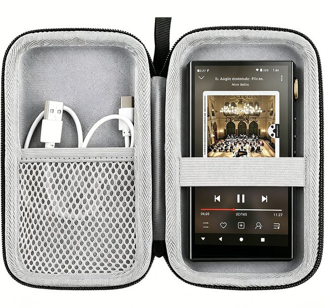 Oilsky Schutzhülle aus hartem EVA für den G88 4,02 Zoll MP3-Player, stoßfeste Reise-Aufbewahrungstasche - Bild 1