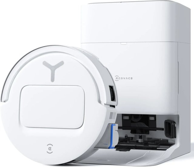Ecovacs Deebot T80 Omni Saug-Wischroboter Weiß mit OZMO Roller-Wischtechnologie und App-Steuerung - Bild 1