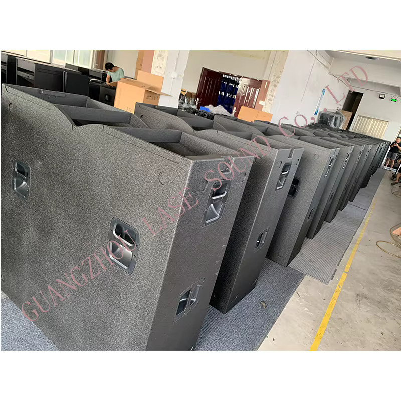 ZUIDID G28 S28 Dual 18-Zoll Passiver Subwoofer in Schwarz mit 1600W für professionelle PA-Systeme und DJ-Einsätze - Bild 2