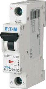 Eaton Leitungsschutzschalter FAZ-C4/1-DC C 4A DC 1p in Weiß - Bild 1