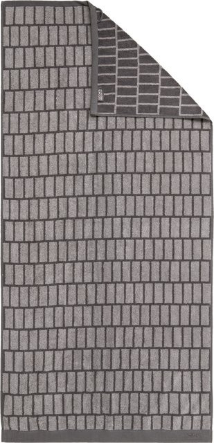 Joop Duschtuch aus Baumwolle in Grau, B: 70 cm, L: 140 cm - Bild 1