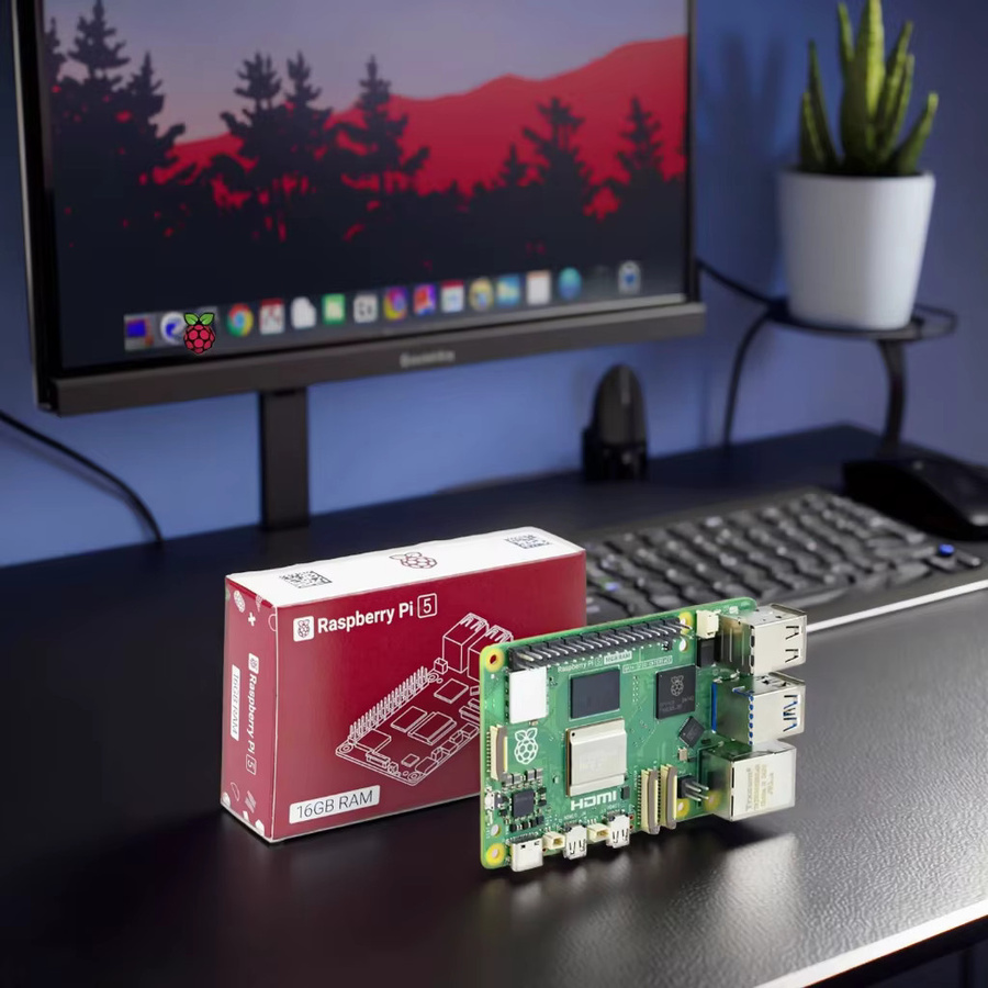 Seeedstudio Raspberry Pi 5 Modell B Development Board Kit in Grün mit 2 GB, 4 GB, 8 GB oder 16 GB RAM - Bild 5