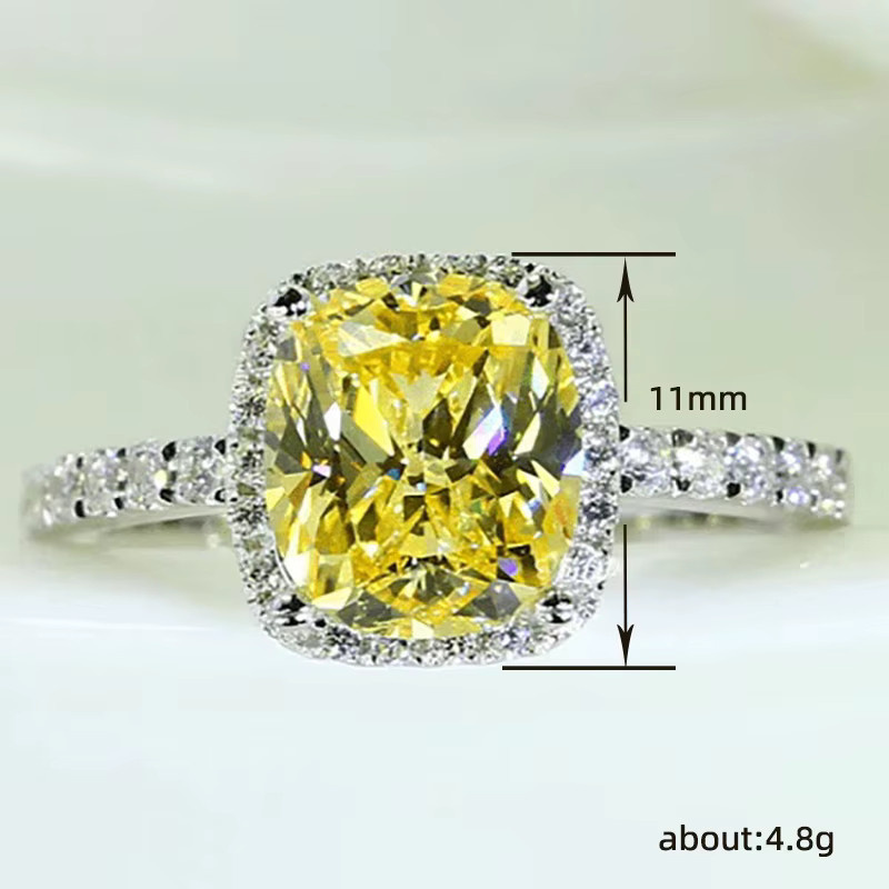 Huitan Ring, Gold, Zirkonia, Damen - Bild 2