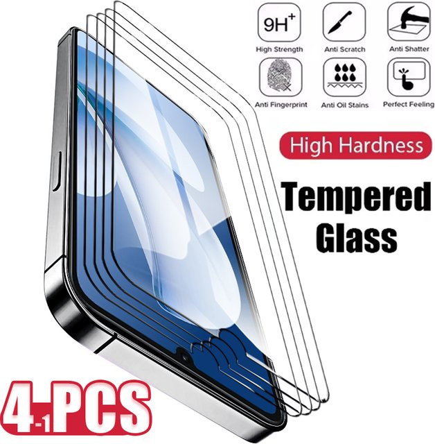 Schutzglas aus gehärtetem Glas in Schwarz für Realme Narzo N63 N65 60x 80x 80 Lite 5G N53 N55 30A 30 Pro 5G 50 50i Prime 50A - Bild 1