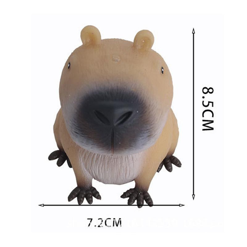 Linyi toy Capybara Fidget Spielzeugset aus Gummi ab 14 Jahren - Bild 2