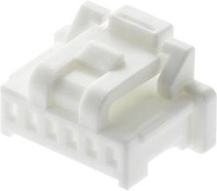 Molex Buchsengehäuse-Kabel mit 7 Polen und 1,00 mm Rastermaß in Schwarz und Weiß - Bild 1