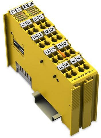 WAGO 750-668/000-004 I/O-Modul in Gelb - Bild 1