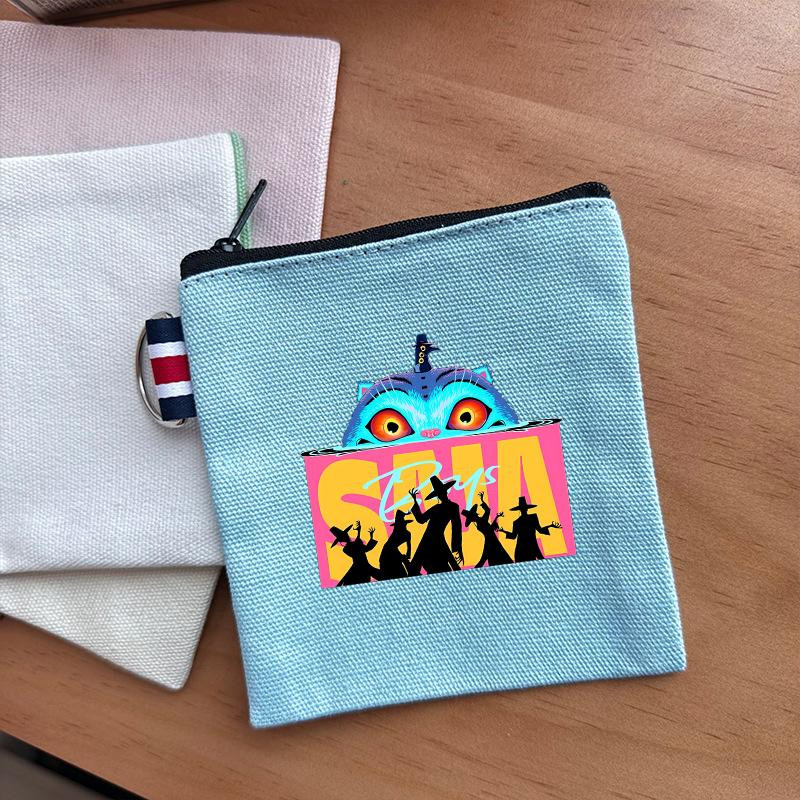 Yiran toy 1 Kosmetiktasche für Damen im Anime-Design aus Leinwand, Mehrfarbig - Bild 1