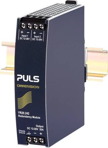 PULS YR20.242 Redundanzmodul 26A in Schwarz mit 1 Ausgang - Bild 1